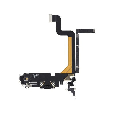 Charging Port for iPhone 14 Pro Max (Purple)-Space Black Charging Port for iPhone 14 Pro Max (Purple)-Space Black